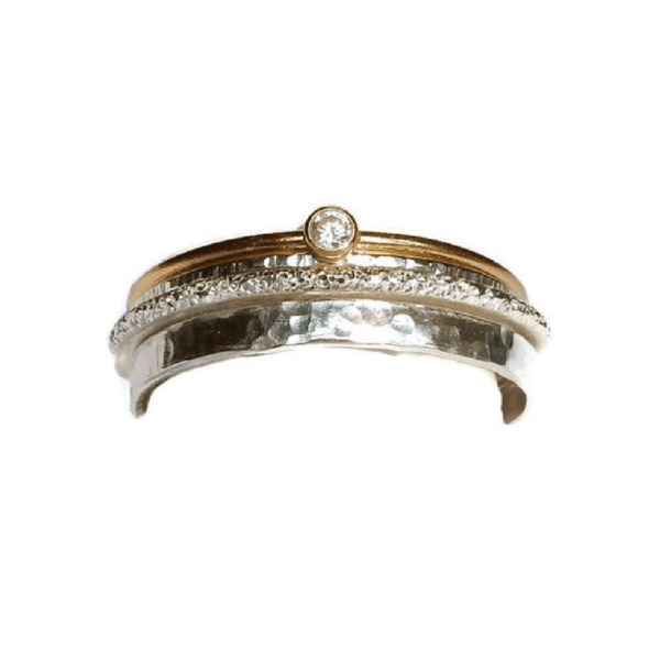 Gedraaide ring goldfilled | Gnoes - Afbeelding 3