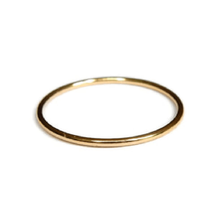 Gnoes | Ring glad gold filled