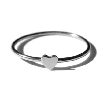 Gnoes | Ring hartje sterling zilver