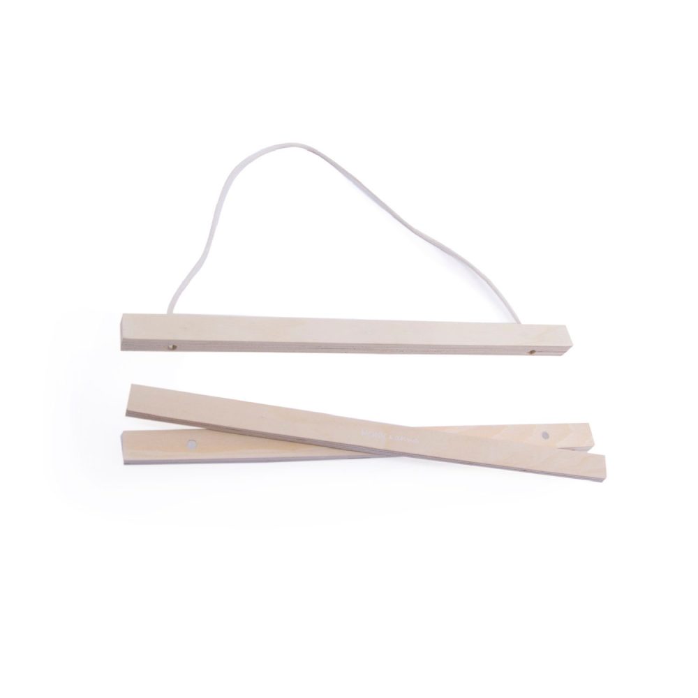 Monk&Anna Wooden Wallhanger