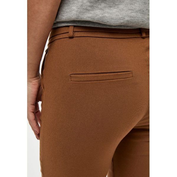 Long Walnut Brown Carma Pants | Minus