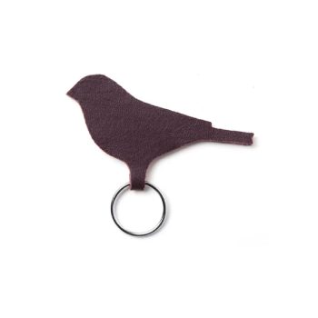 Aubergine Sleutelhanger Mini Tweet | Keecie