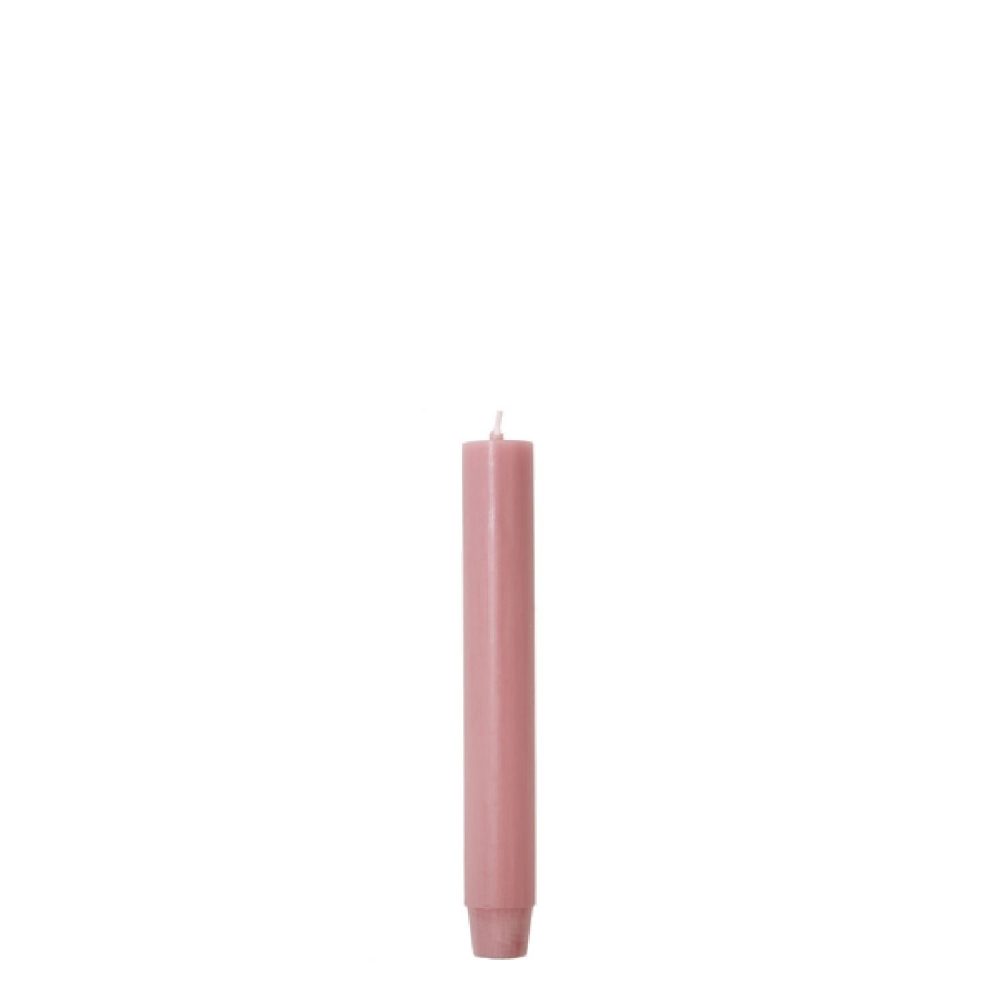 Vintage roze dinerkaars 2,6×18 cm | Rustik Lys