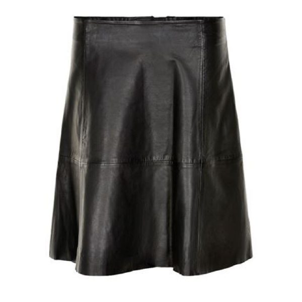 Numayim Leather skirt Black | NÜMPH