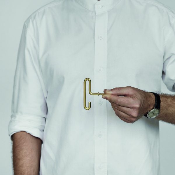 Wall hook Matt Gold small | Moebe - Afbeelding 3