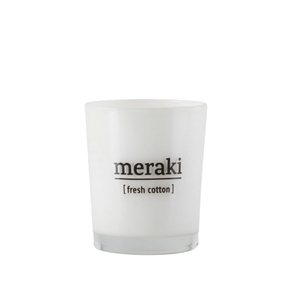 Fresh Cotton Scented candle | Meraki