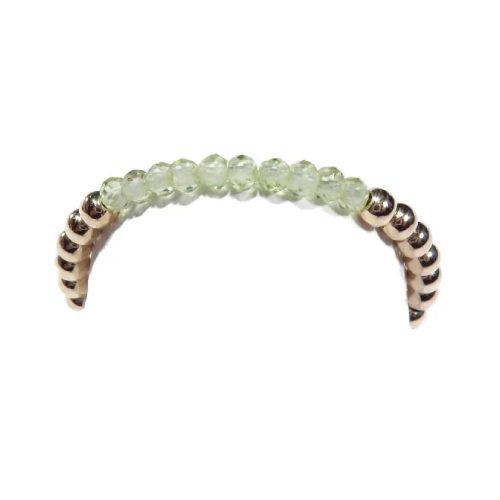 Flexring Peridot gold filled 2mm | Gnoes