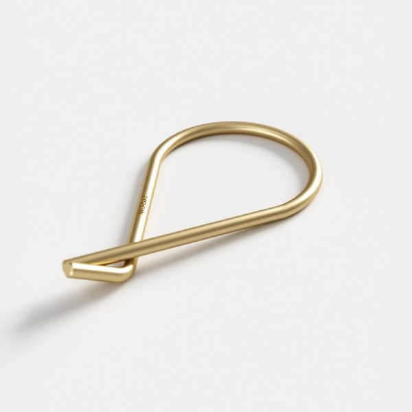 Moebe key ring brass - Afbeelding 10