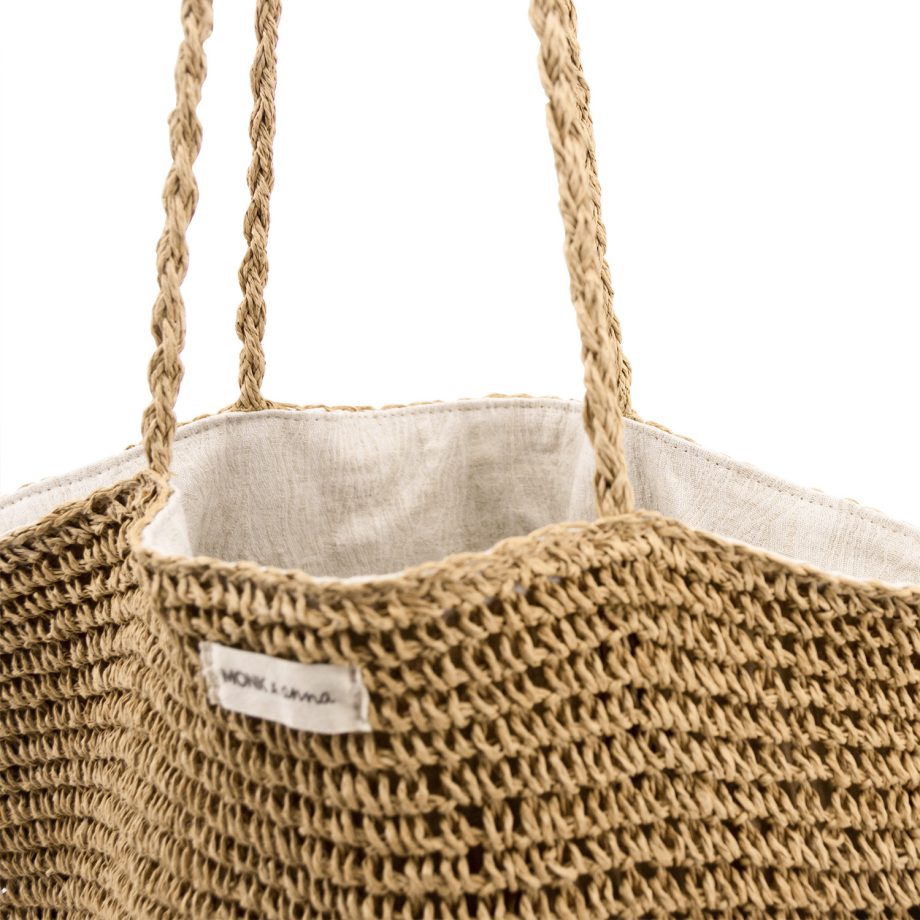 Tsue Straw Bag | Monk en Anna