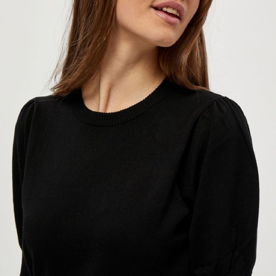 Liva Knit Tee Black | Minus