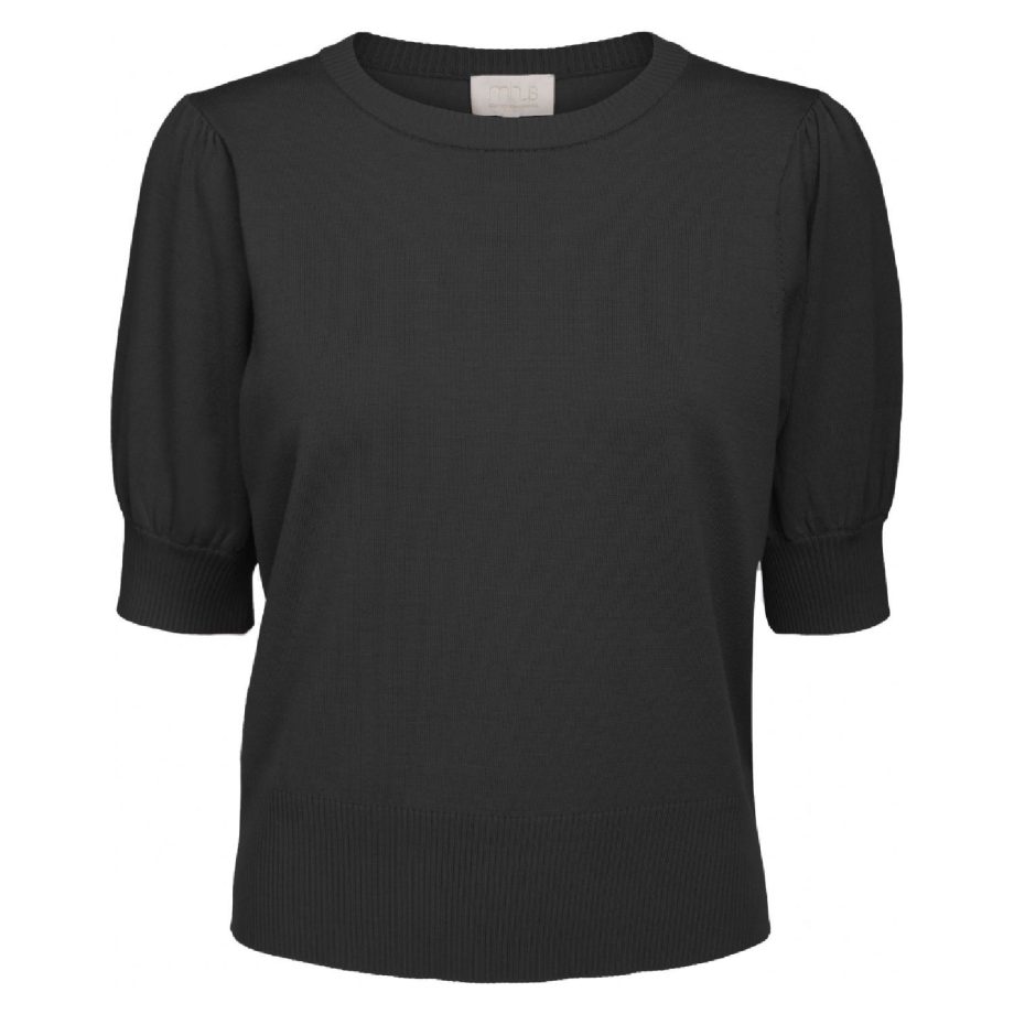 Liva Knit Tee Black | Minus