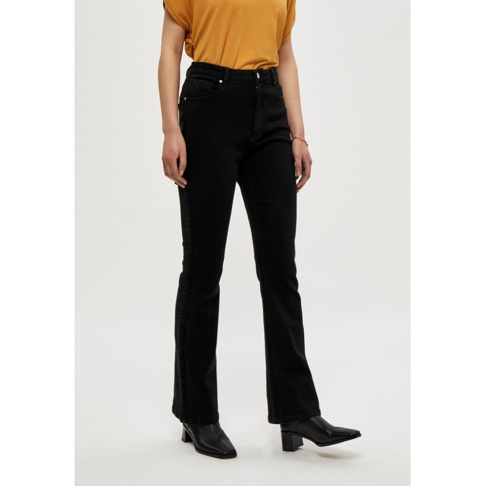 Linda jeans Black denim | Peppercorn