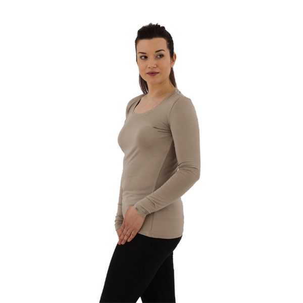 Longsleeve Taupe | Royal Bamboo - Afbeelding 2