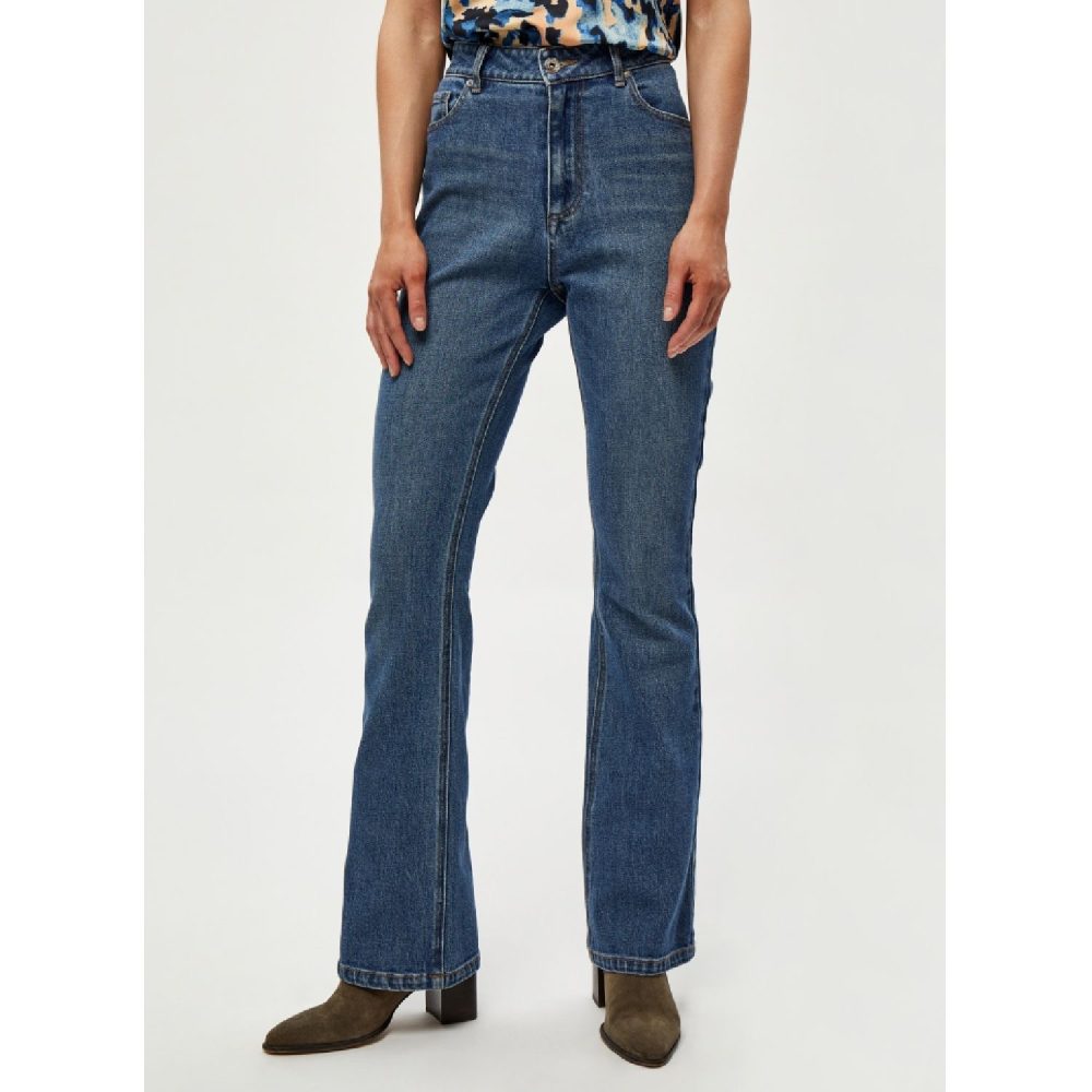 Linda jeans Mid Blue denim | Peppercorn