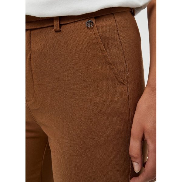 Walnut Brown Carma Flared Pants | Minus