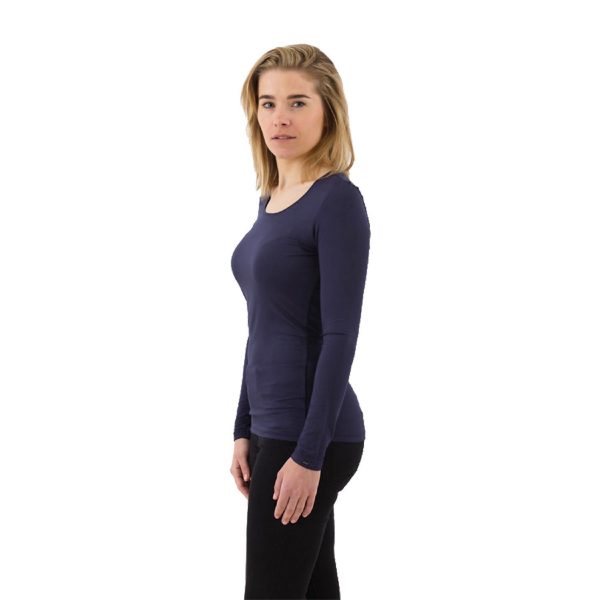 Longsleeve Navy | Royal Bamboo - Afbeelding 3