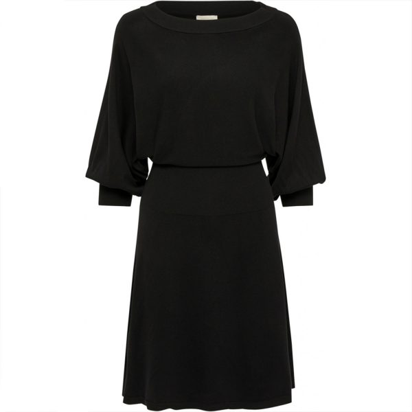 Black Lovana knit dress | Minus