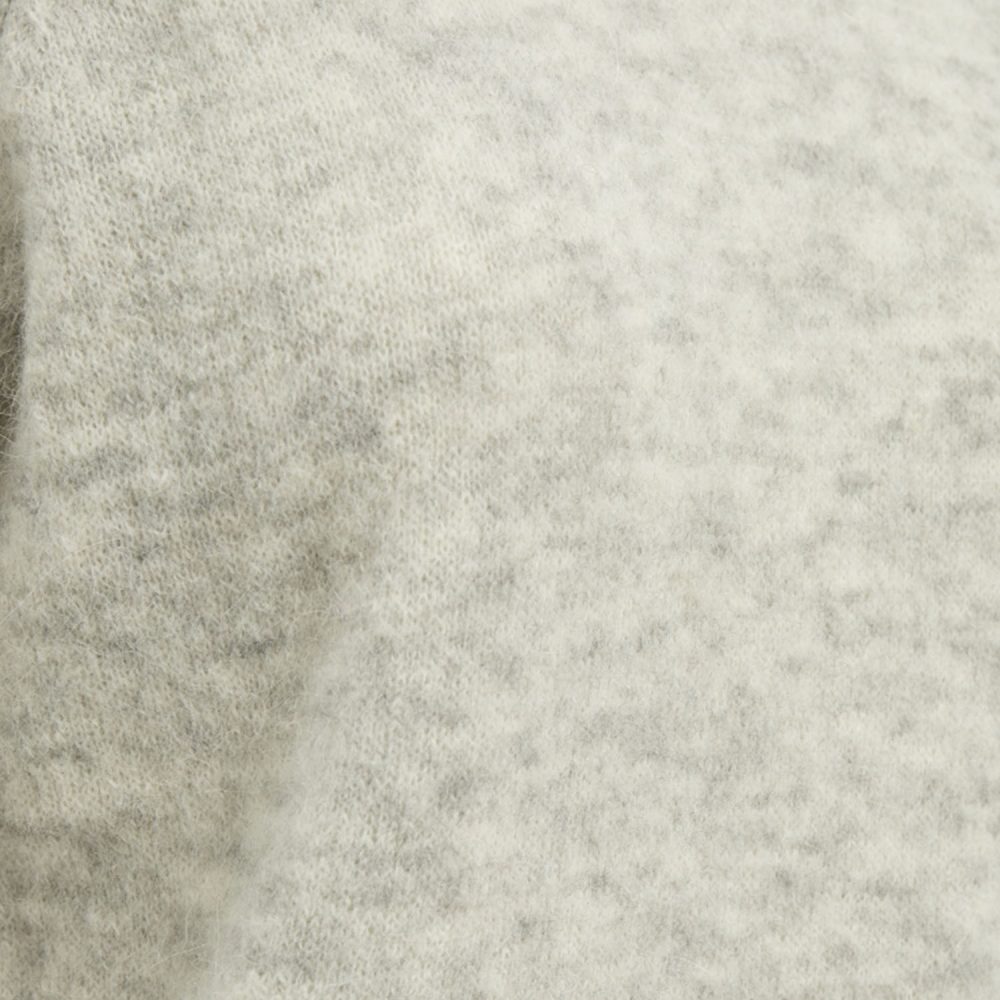 Light Grey Melange Rosia Knit Pullover | Minus