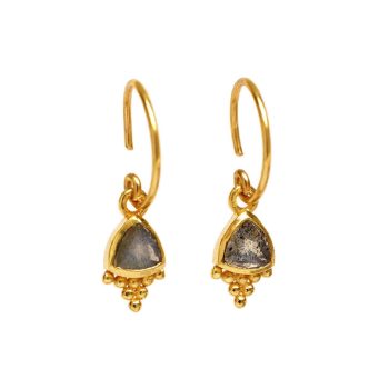 Earring hanging labradorite | Muja Juma