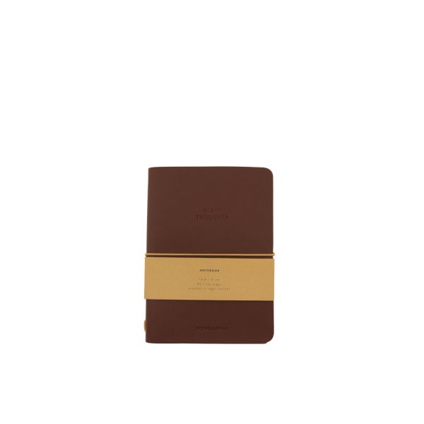 Mahogany Notebook M Vegan Leather | Monk&Anna