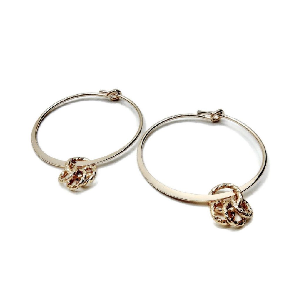 Earrings Misc 4 mm Sparkling rings | Gnoes