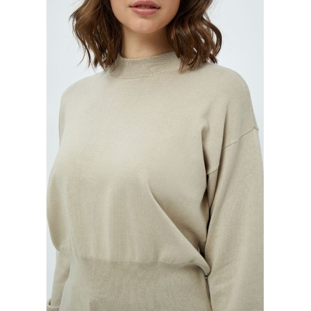 Amelina Knit Pullover Feather Gray | Minus