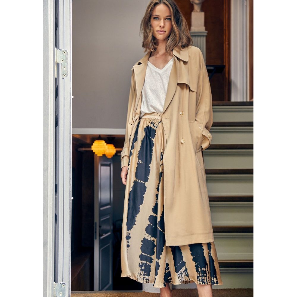 Delilah Trenchcoat Warm Sand | Minus
