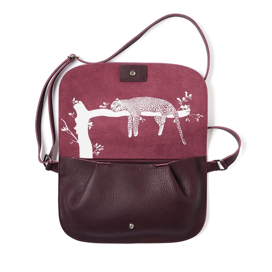 Crossbody tas Aubergine| Keecie