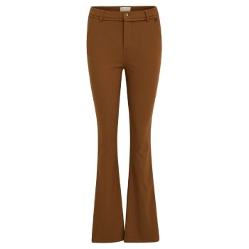 Flared Walnut Brown Carma Pants | Minus