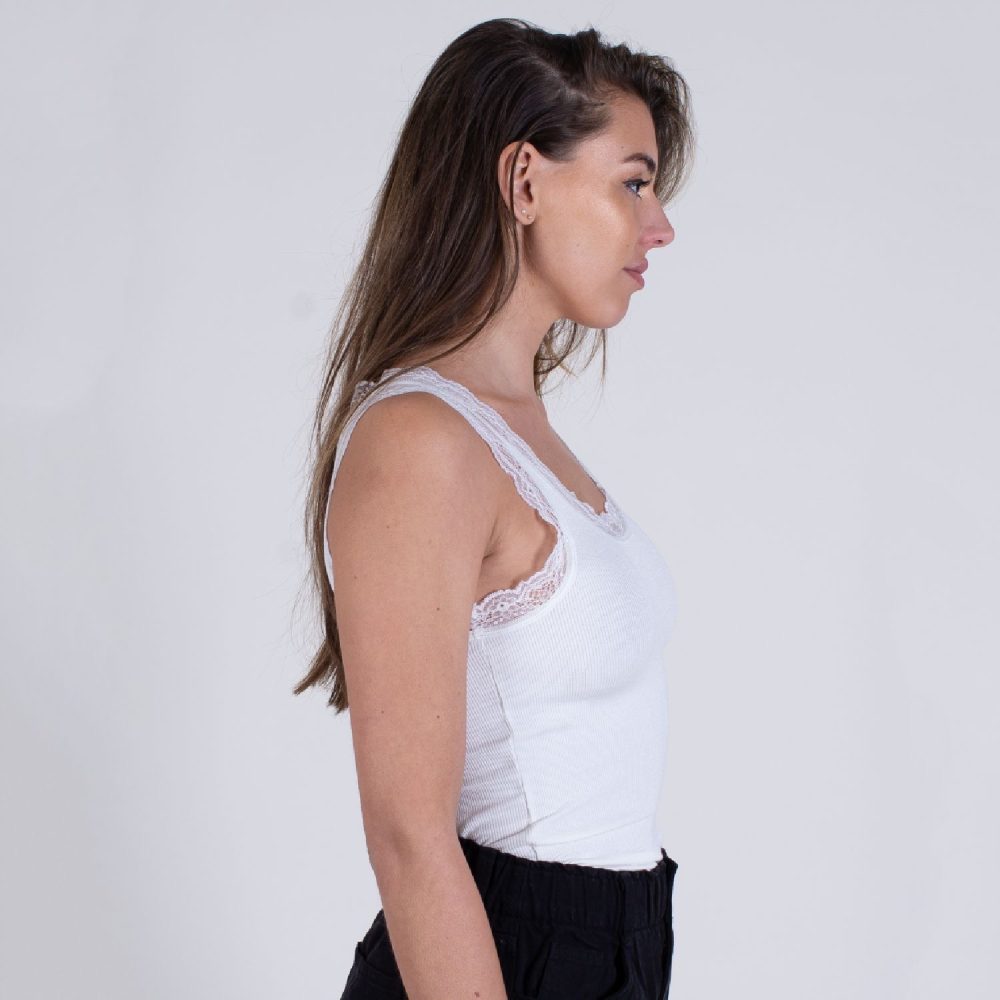 Off White Ibiza top | The Clothed