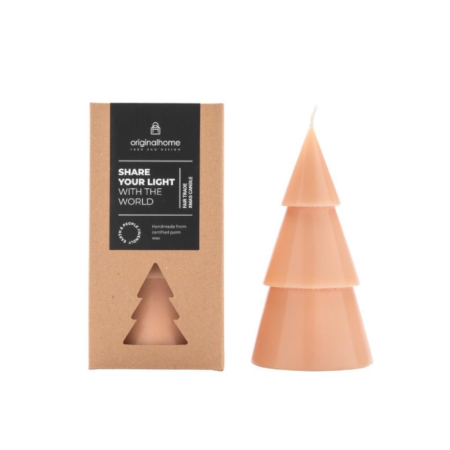 Kerstboomkaars Peach L | Original Home