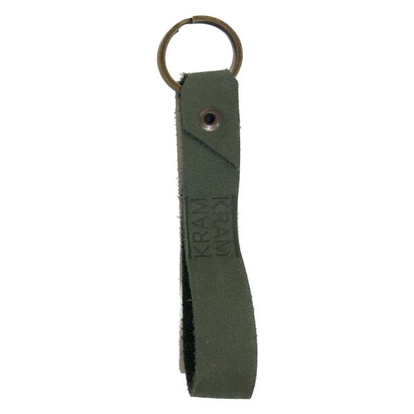 Sleutelhanger Rundleer Forest Green | Kram Kram