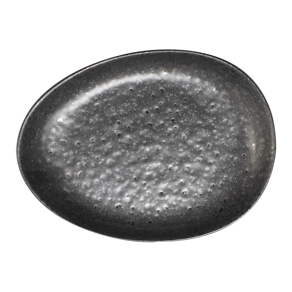 Bord 14×10,5 cm Zwart Table Tales Mineral | Gusta