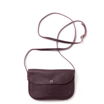 Cat Chase Schoudertas Aubergine | Keecie