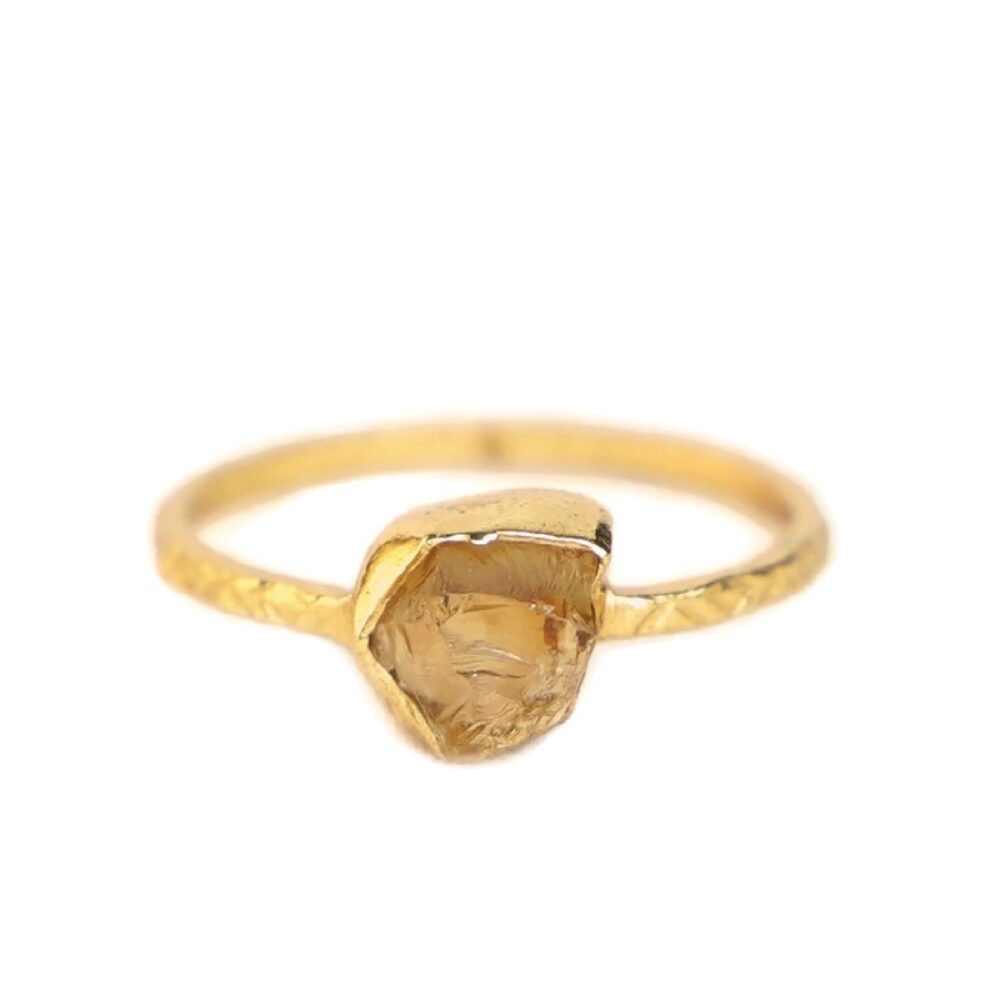 Citrien November-Birthstone ring | Muja Juma