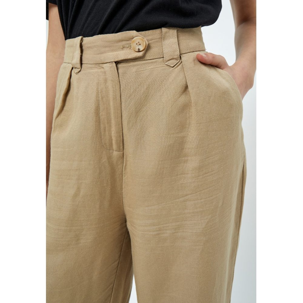 Nomad Sand Marly Linen Pants | Minus