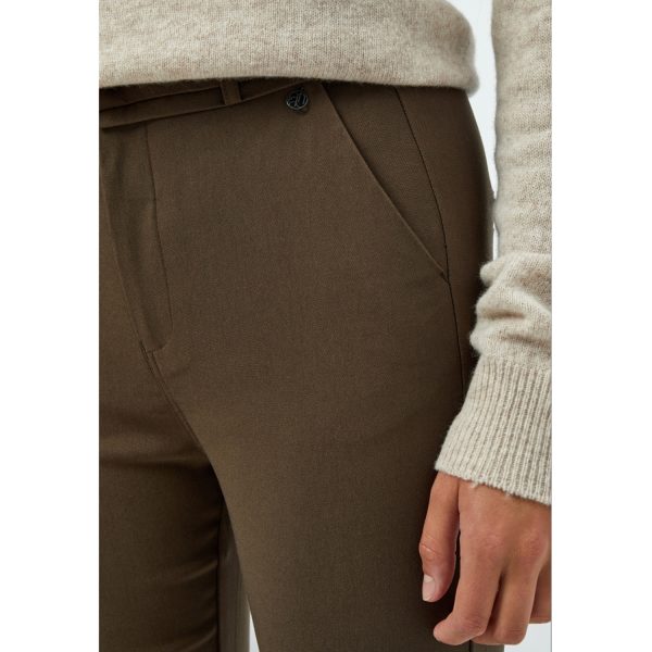 Carma Flared Pants Slate Brown | Minus - Afbeelding 4