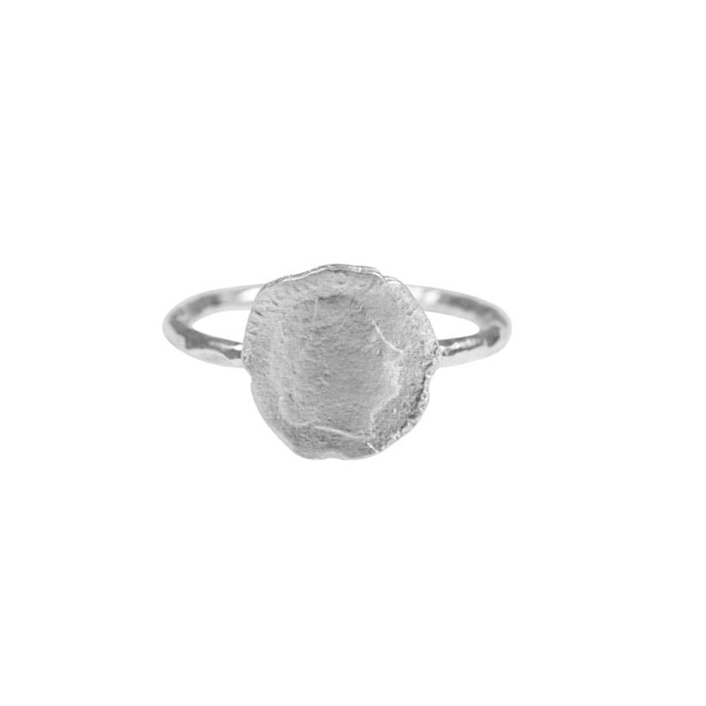 Ten Cent Ring Silver | Betty Bogaers