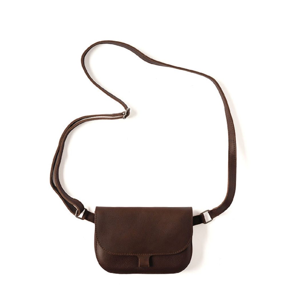 Crossbody Little Fox Dark Brown | Keecie