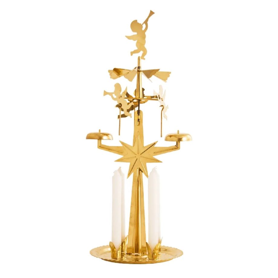 Angel Chimes Original Swedish Design | Brass