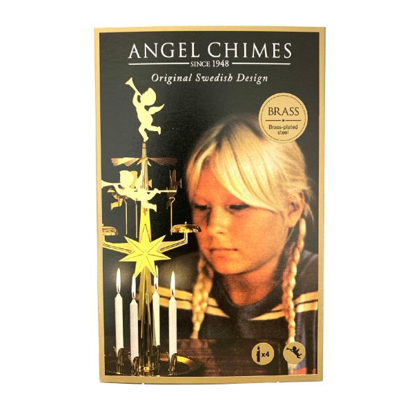 Angel Chimes Original Swedish Design | Brass