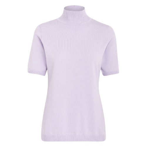 Lima Roll Neck Knit Lilac | Minus