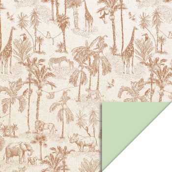 Vintage Jungle | Cadeaupapier