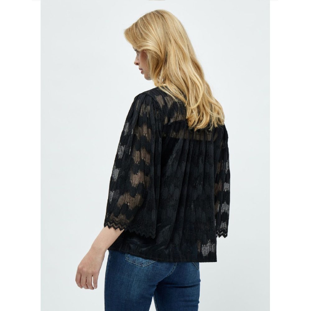 Sorana Lace Blouse Black | Minus