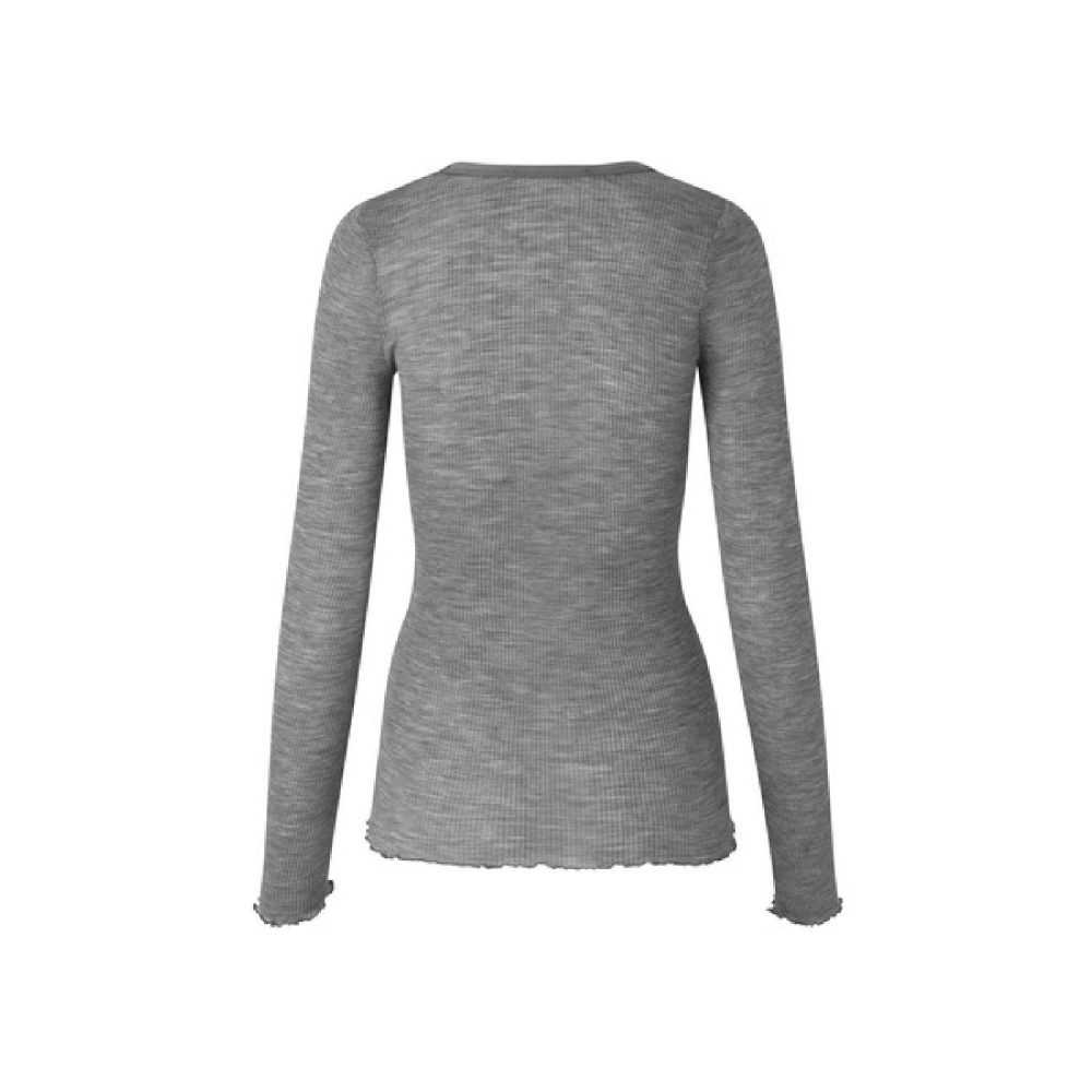 Doudo t-shirt LS Grey | Samsøe Samsøe
