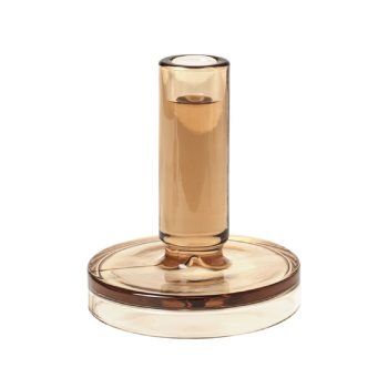 Petra Indian Tan Hoog Kandelaar | Broste Copenhagen