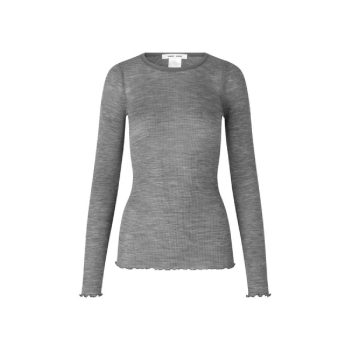 Doudo t-shirt LS Grey | Samsøe Samsøe