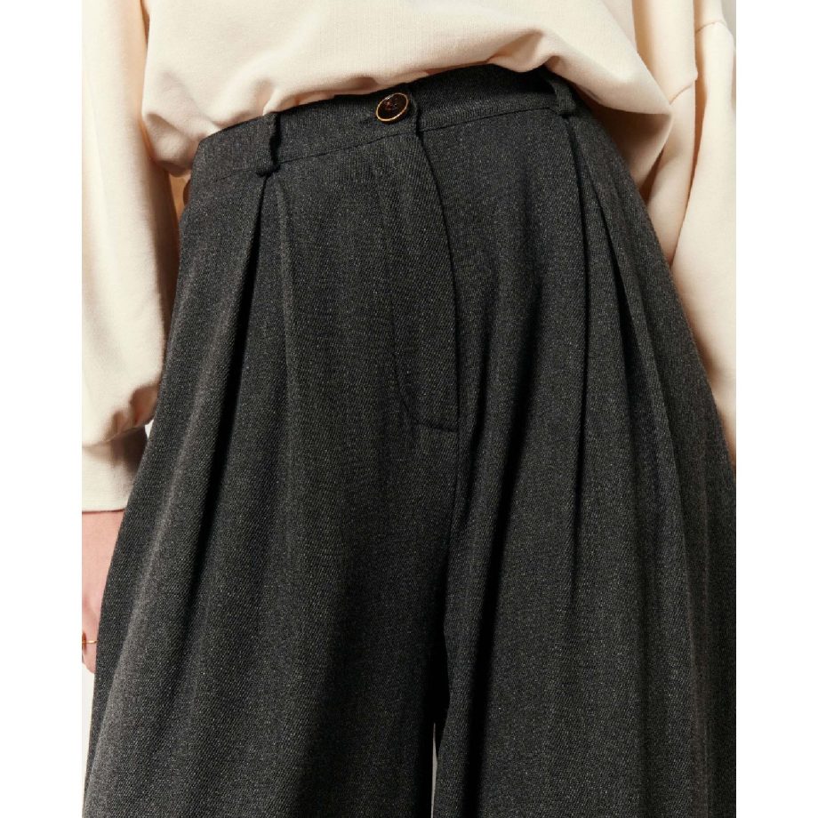 Emile Pants Dark Grey | Sessùn