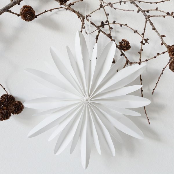 Snowflake Ornaments White | Delight Department