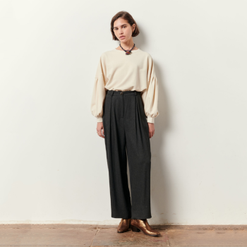 Emile Pants Dark Grey | Sessùn